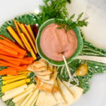 Pink Hummus: 2 Ingredients and 5 minutes Beet Hummus Dip