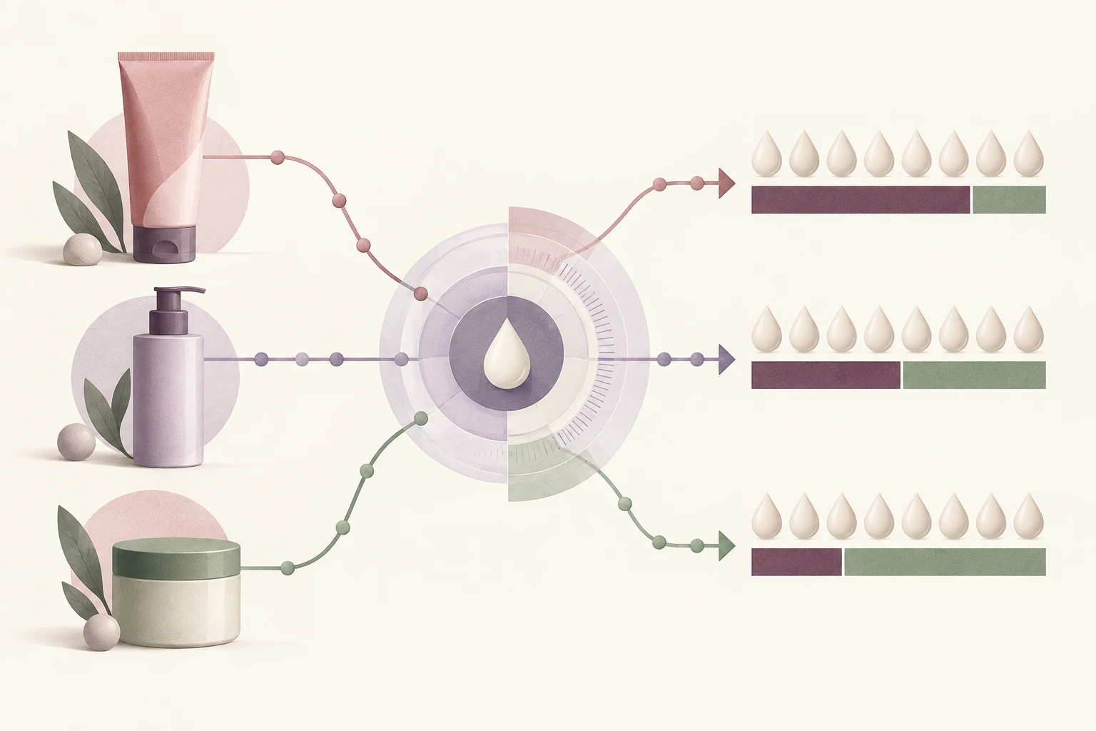 Ảnh minh họa: beauty product unit price comparison infographic